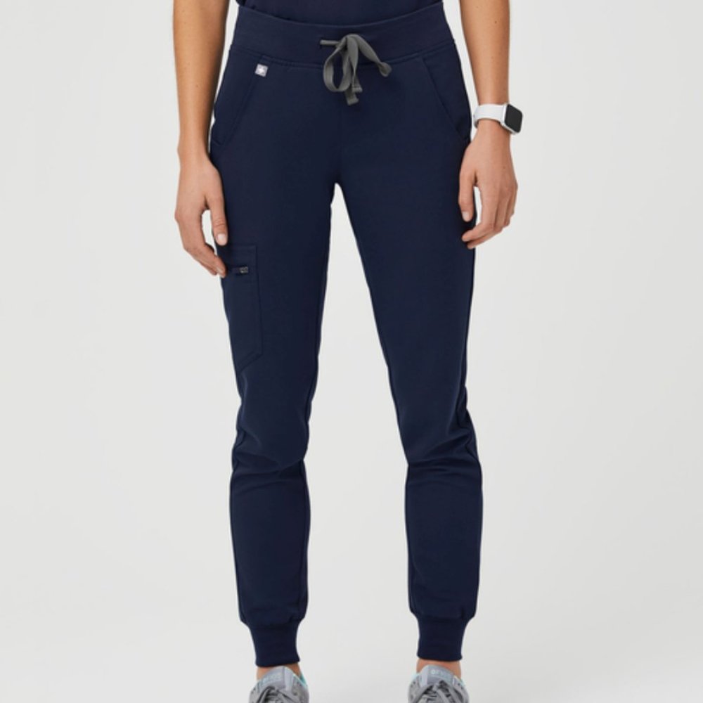 Figs Zamora™ Jogger Scrub Pants Navy Size Medium Tall